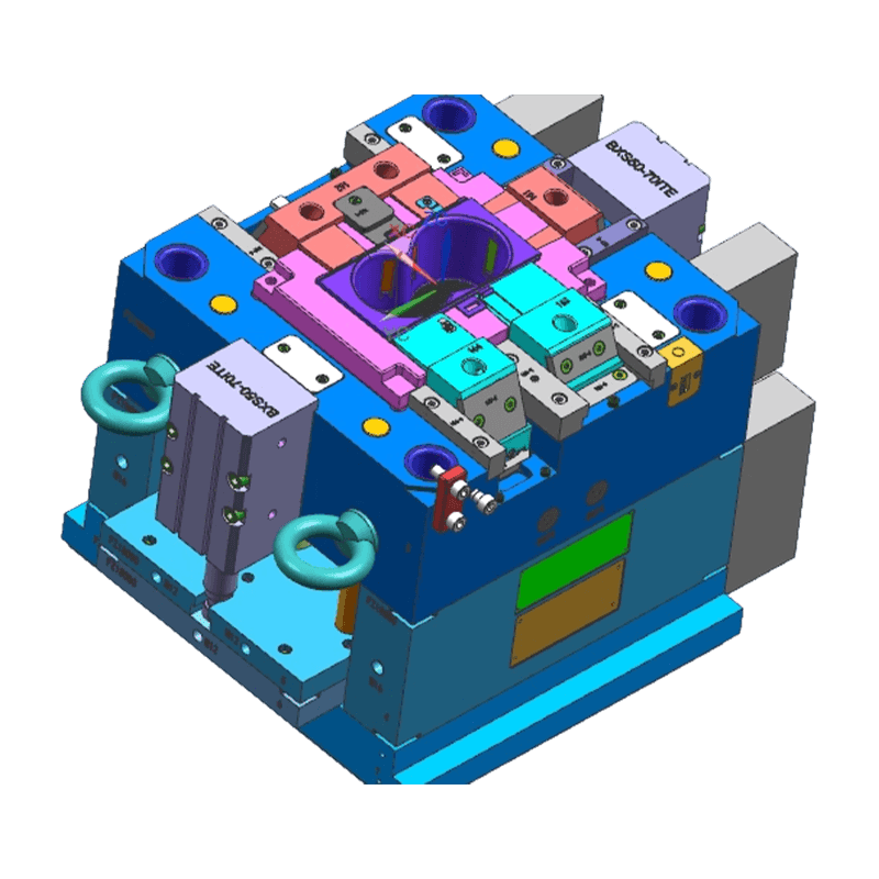 Rolling Shutter Cup Holder Assembly Injection Mold
