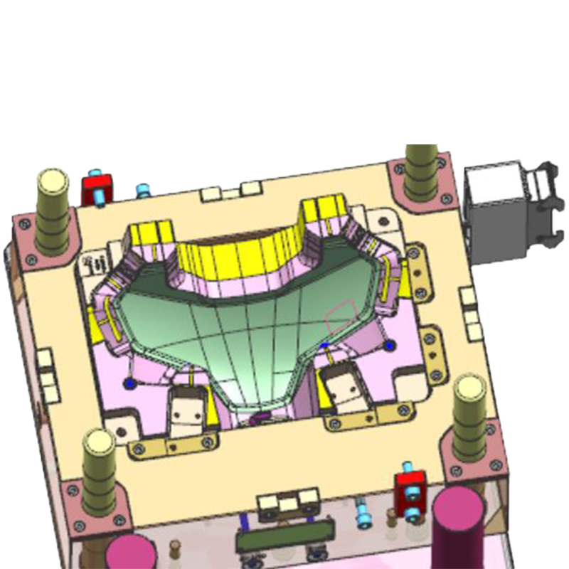 Motorcycle Headlight Lens Injection Mold