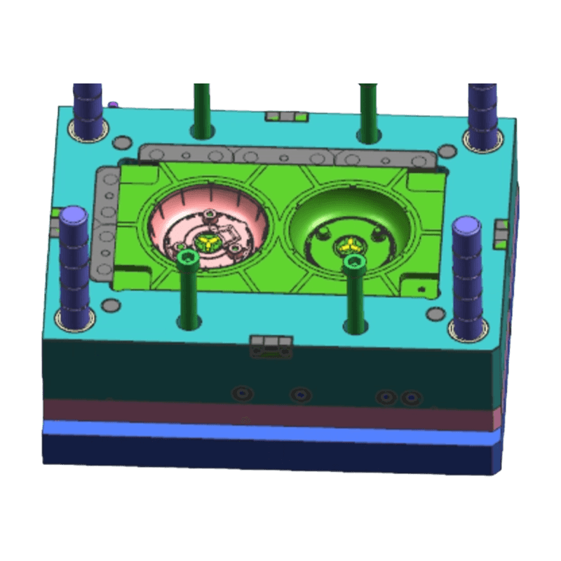 Water Heater Bottom Injection Mold Part