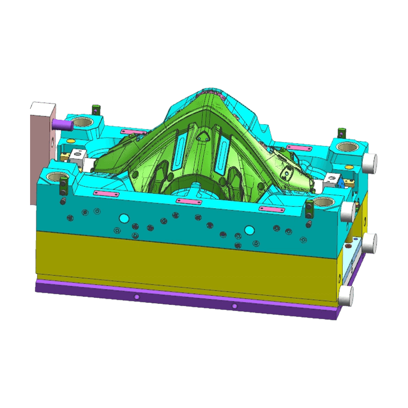 Motorcycle Front Fairing Injection Mold