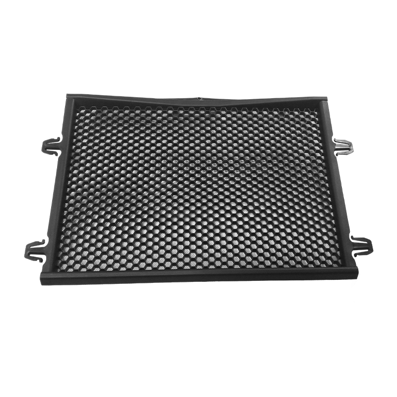 Motorcycle Radiator Guard Injection Mold