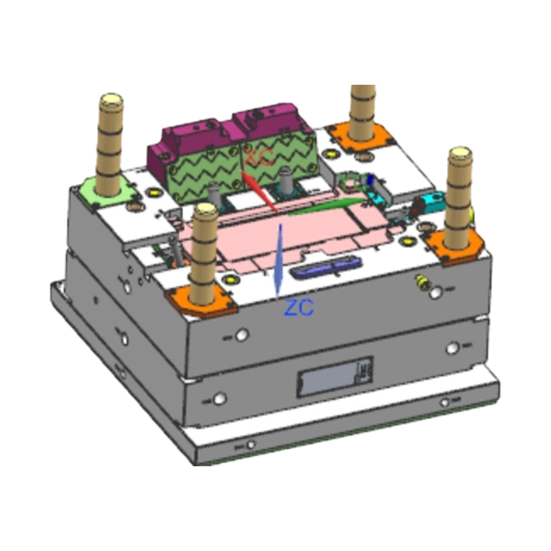 Printer Back Cover Injection Mold Parts