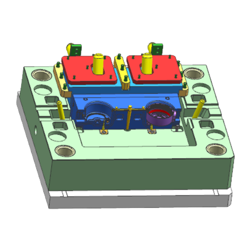 Flip-Top Thermos Cup Lid #1 Injection Mold Part