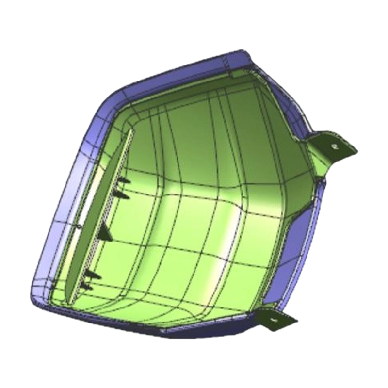 Two-Color Injection Molded Part Injection Mold Parts