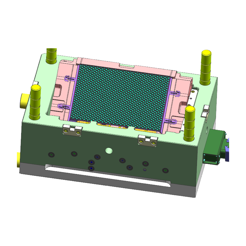 Motorcycle Radiator Guard Injection Mold