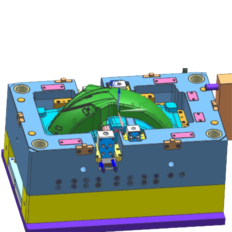 Motorcycle Front Mudguard Injection Mold