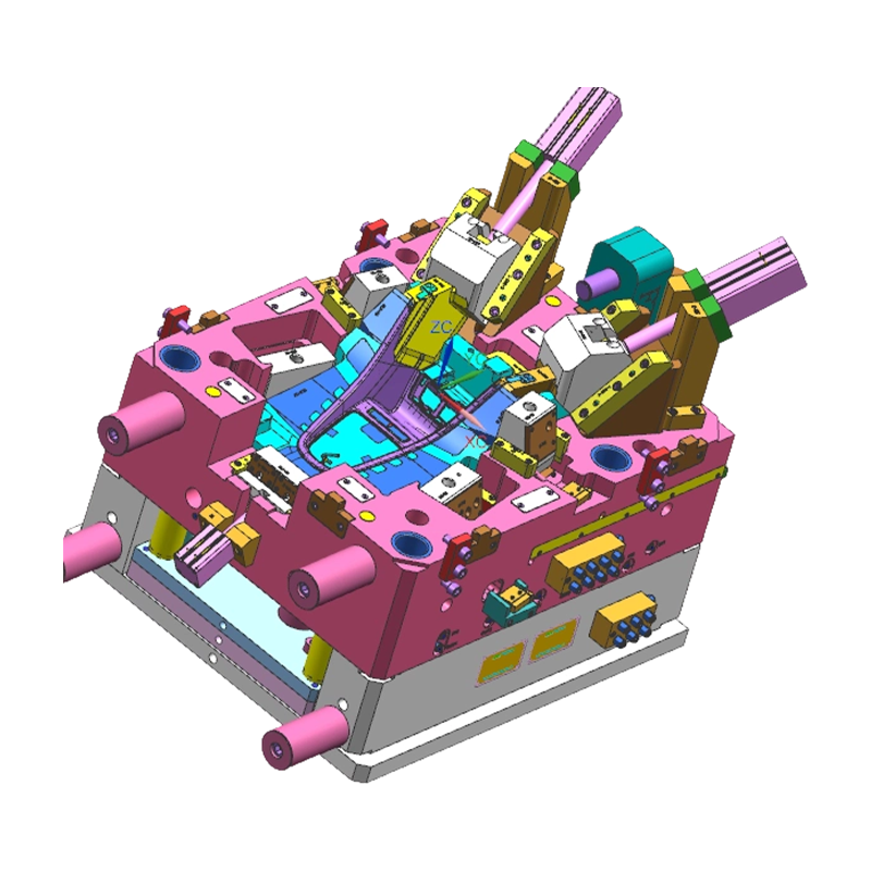 Center Console Trim Panels Injection Mold