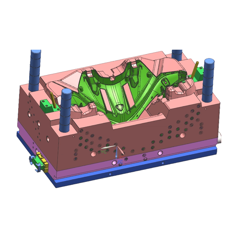 Motorcycle Front Fairing Injection Mold