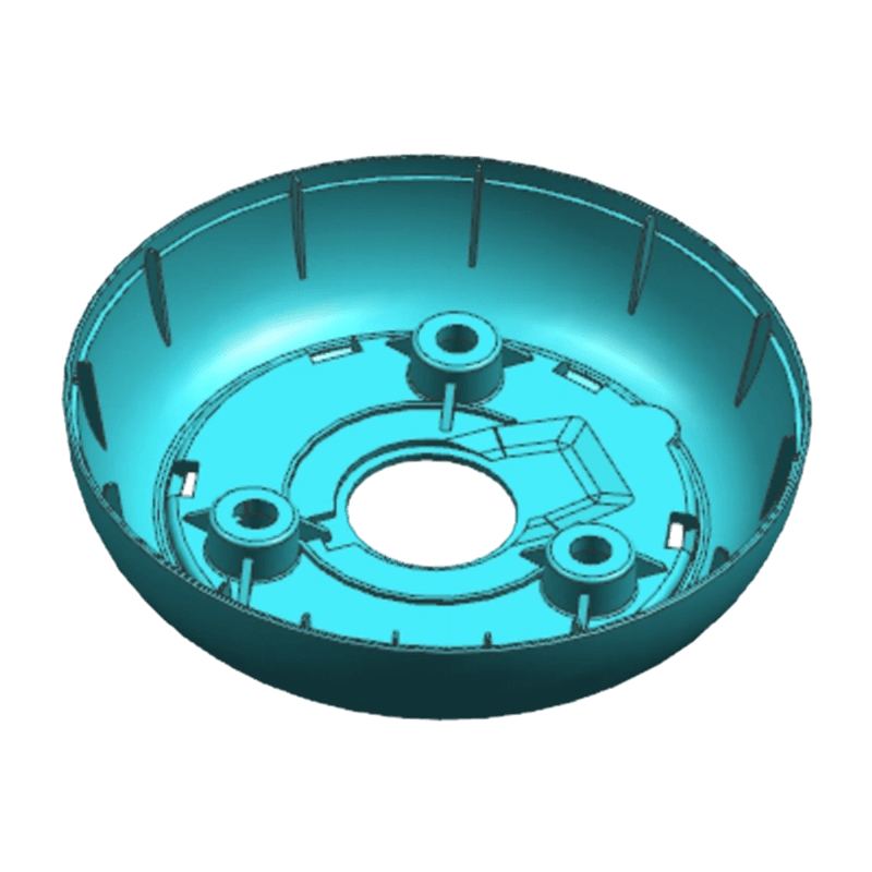 Water Heater Bottom Injection Mold Part
