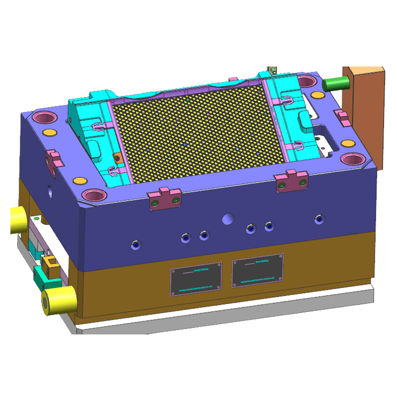 Motorcycle Radiator Guard Injection Mold