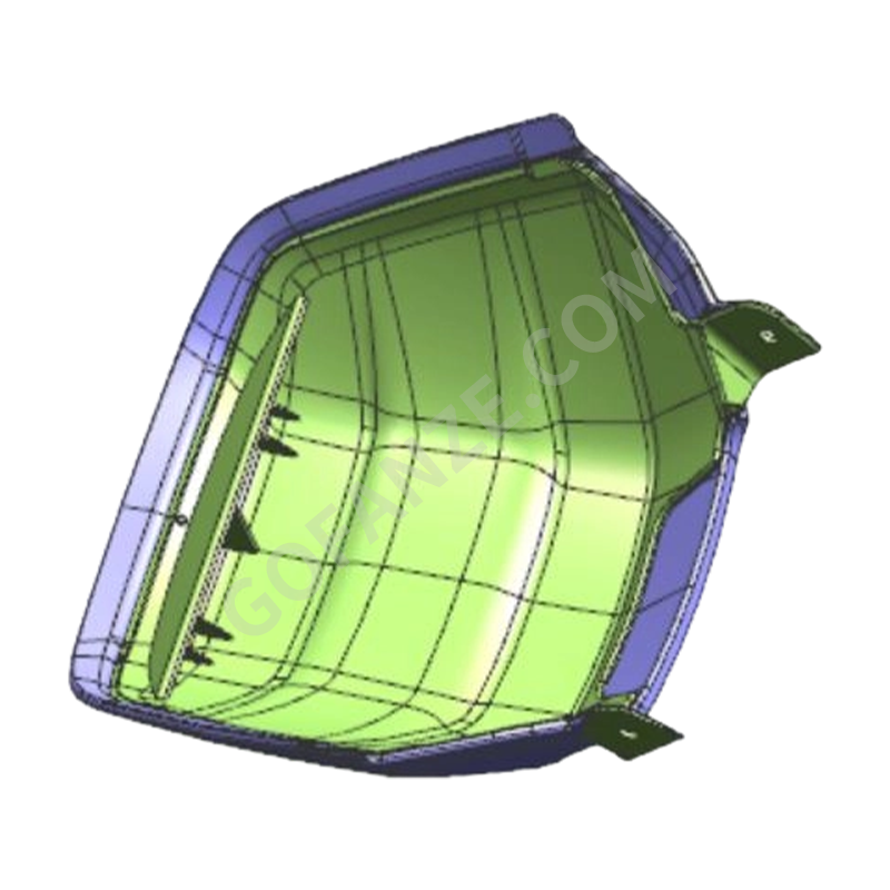 Two-Color Injection Molded Part Injection Mold Parts Two-Color Injection Molded Part Injection Mold Parts