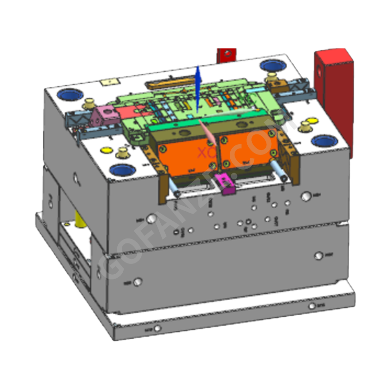 Printer Back Cover Injection Mold Parts