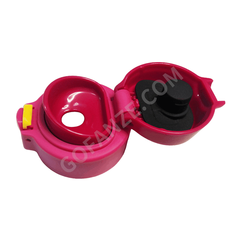 Flip-Top Thermos Cup Lid #2 Injection Mold Part Flip-Top Thermos Cup Lid #2 Injection Mold Part