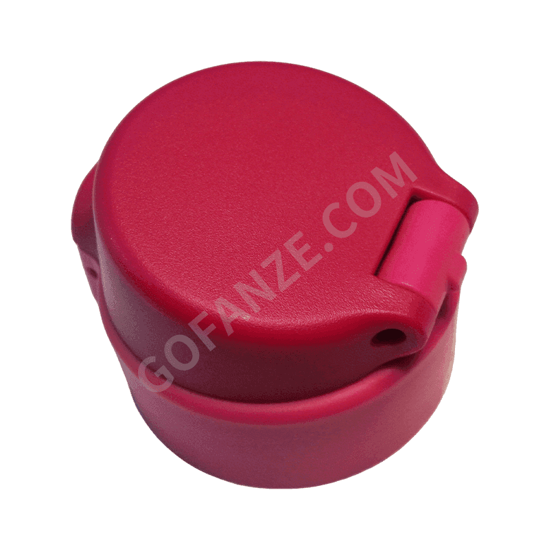 Flip-Top Thermos Cup Lid #2 Injection Mold Part Flip-Top Thermos Cup Lid #2 Injection Mold Part