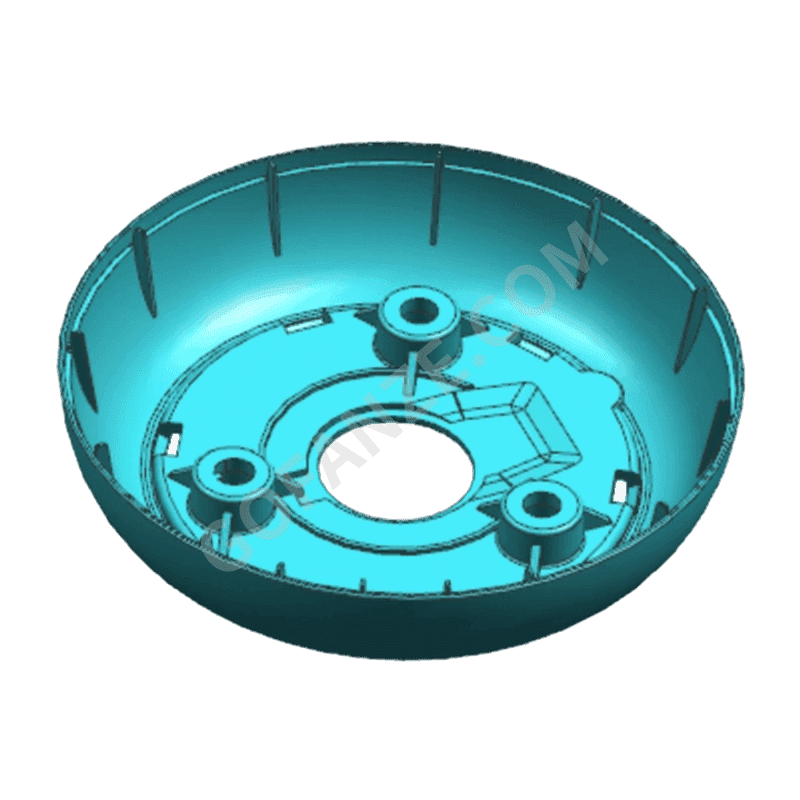 Water Heater Bottom Injection Mold Part