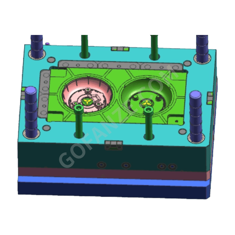 Water Heater Bottom Injection Mold Part Water Heater Bottom Injection Mold Part