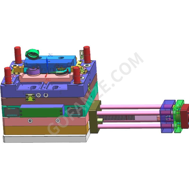 Vacuum-Sealed Drink Cover Injection Mold Part