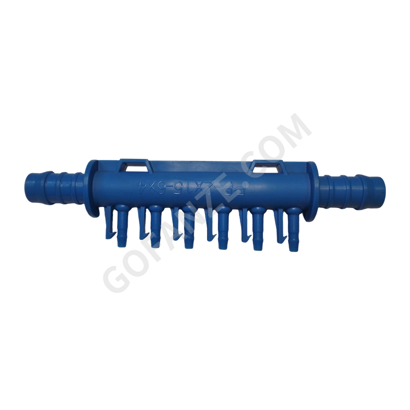 Plastic Multi-Tube Connector Injection Mold Parts