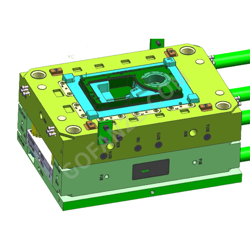 Charging Pile Shell Without Screen Injection Mold
